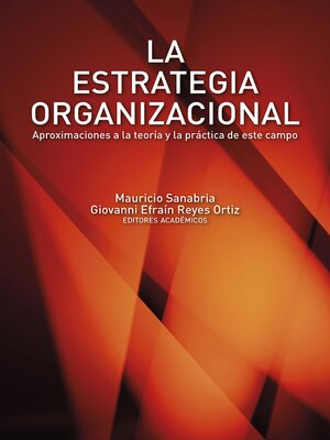 cover image of La estrategia organizacional